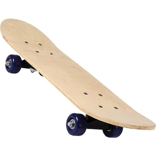 Pro Kids Skateboard Complete Wheel Truck Maple Wood Deck Solid Blank Longboard for Kids Painting Boys Girls