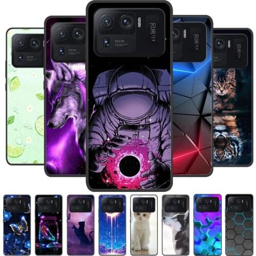 For Xiaomi Mi 11 Ultra Case Silicon Back Cover Phone Case For Xiaomi Mi11 Ultra Soft Case Luxury Fundas Cases for Mi 11 Ultra