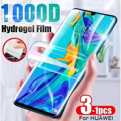 Hydrogel Film For Huawei P30 Lite Pro Screen Protector P20 P40 Mate 20 30 40 P Smart Z Y6 2019 Mate30 Mate20 Mate40 Not Glass