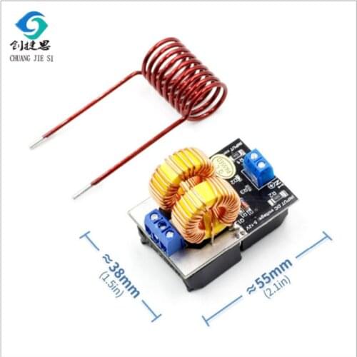 Induction Heating Mini ZVS Tapless High Frequency Heater Jacobs Ladder Heater Driver