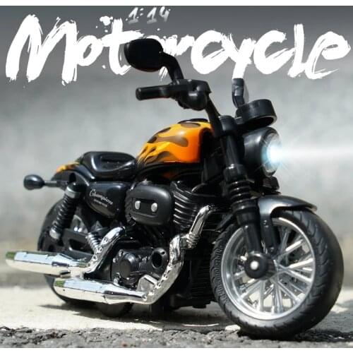 1:14 Motorcycle Model die cast Alloy Toy Motorbike Motorcycle Racing Car Models Cars Toys For Children Collectible