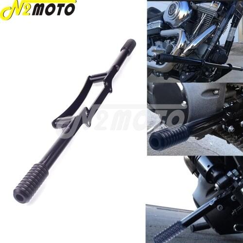 Motorcycle Passenger Peg Crash Bar Engine Guard Frame Bumper For Harley Dyna Wide Glide Fat Bob Street Bob Low Rider 2006 - up