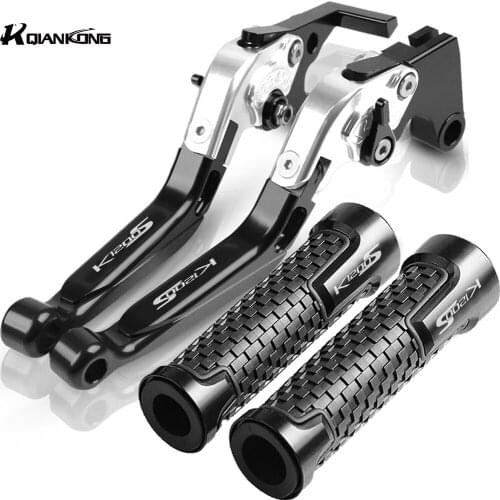 For BMW K1200S K 1200 S 2004 2005 2006 2007 2008 Motorcycle Accessories CNC Brake Clutch Levers Handlebar Handle Hand Grips Set