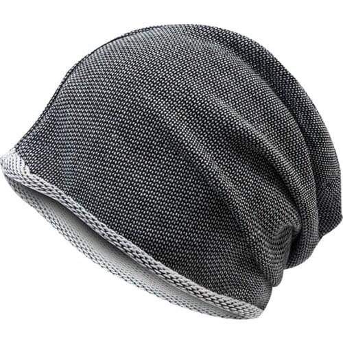 Mens Beanies Cap Casual Knit Lightweight Thermal Elastic Cotton Outdoor Sports Solid Color Skullies Beanies