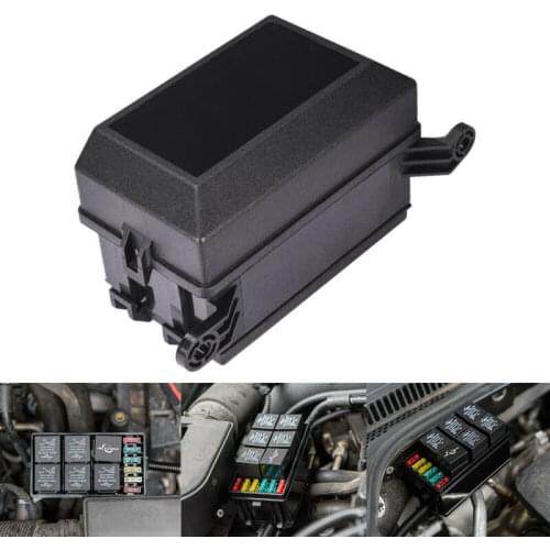 Car Fuse Box Set Auto Relay Block Holder Replacement Black Flame Retardant ABS Plastic Sniversal Car Interior Accessories