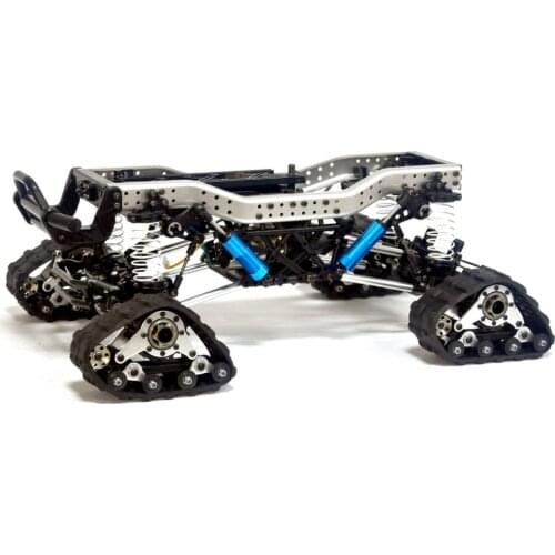 Tracks set (4pcs) for Tamiya CR-01 Jeep Wrangler /Ford Bronco Snowmobile