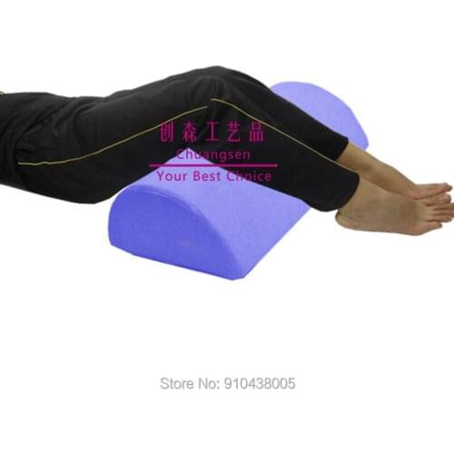 Orthopedic knee pillow provent bedsore,elderly care joint and knee pain relief - memory foam wedge contour pillow