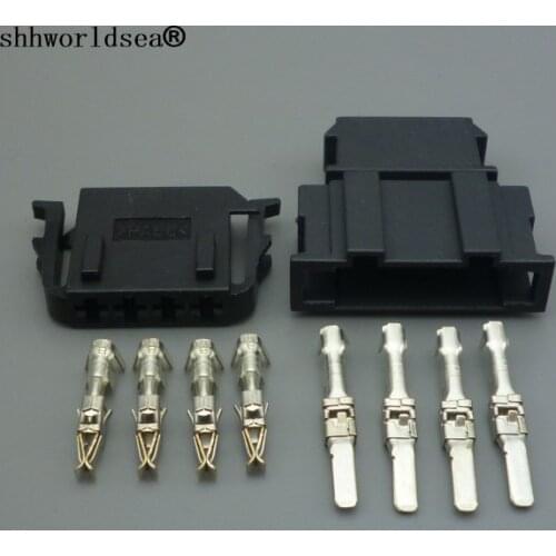 Shhworldsea 4pin 2.8mm for VW Golf 6 taillights socket plug automobile wire harness connector 191 972 714 191972714 191972704