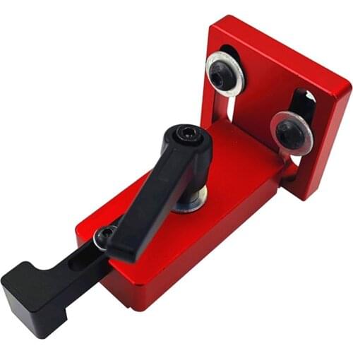 30/45 Type Woodworking Chute Backing Connector T-track Slot Miter Gauge Machinery Part Module Track Stop Locator Rail Retainer