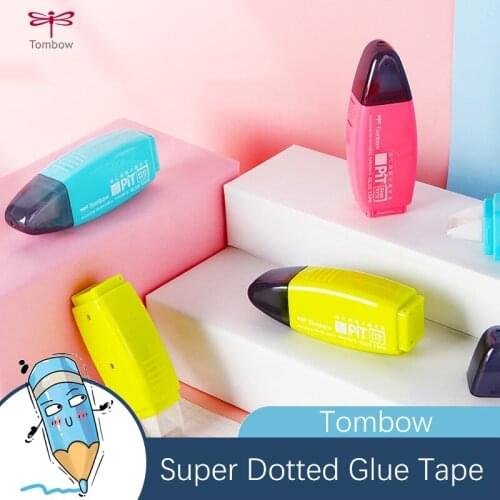 1pc TOMBOW Super Double Sided Tape Card Making DIY Tools for Student Decorative Journal Scrapbook Photo Album Dotted Glue Tape