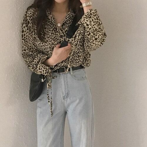 VOLAC Leopard Blouses
