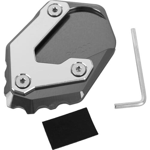 Kickstand Side Stand Extension Plate Pad Motorcycle Accessories motorbike for BMW R 1200 GS LC 2013-2018 2014 2015 2016 2017