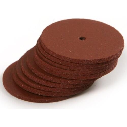 30pcs 22*3mm Moderate Rough Mini Ultra-thin Rubber Grinding Wheel for Polishing Grinding Jewelry Steel Teeth Steel Bracket