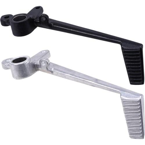 Black Silver Aluminum Motorcycle Folding Rear Brake Foot Pedal Lever Shift Cafe Racer For Honda CBR 1000 RR 2004 2005 2006 2007