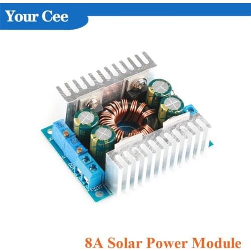 DC-DC 8A Solar Step Up Step Down Buck Boost Module Constant Current Voltage CC CV Wind Energy Automatic Adjustable Power Module