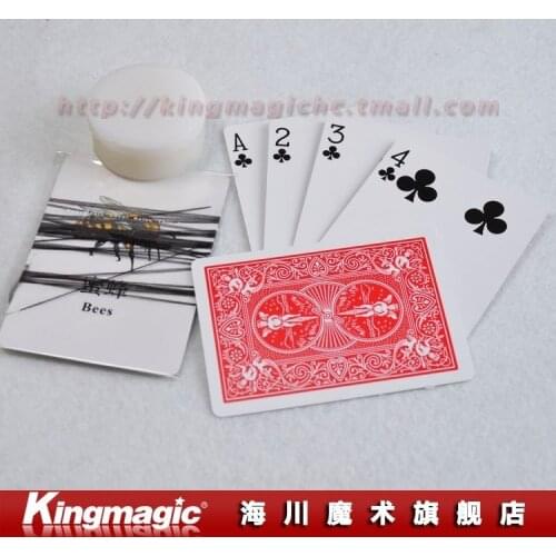 The Hummingbird Card UFO Card Floating Card Magic Props (hidden line+magic wax+card) Free Shipping