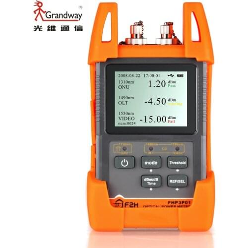 Grandway FHP3P01 EPON GPON xPON PON Power Meter OPM FTTx OLT-ONU 1310/1490/1550nm