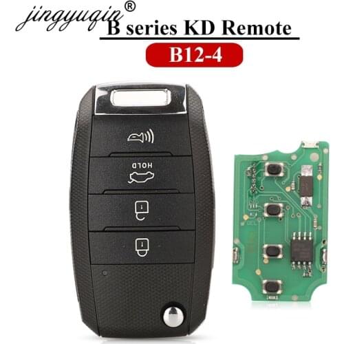 Jingyuqin for URG200/KD900/KD200 Key Programmer Machine Mini Keydiy 4 BTN B Series B19-4 KD Remote Control Auto Car Key