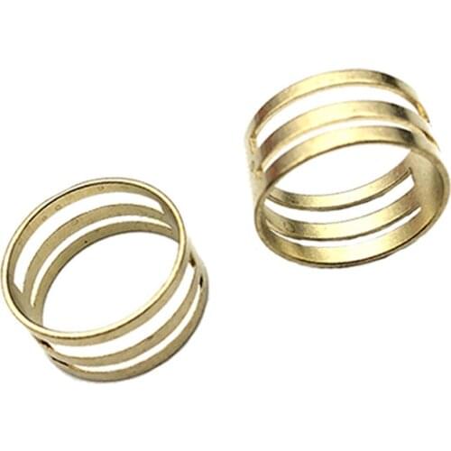Beadsnice Ring Brass Stylish Resizable Love Simple Vintage Polished Selected Gifts ID 41127