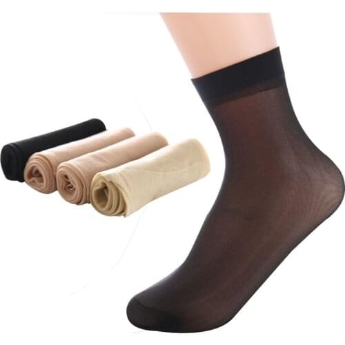 10pairs Summer Ultra-thin Velvet Short Socks Girls ladies Ice Silk Comfort Stretchy Socks Art All-match Cheaper Female Meias Sox
