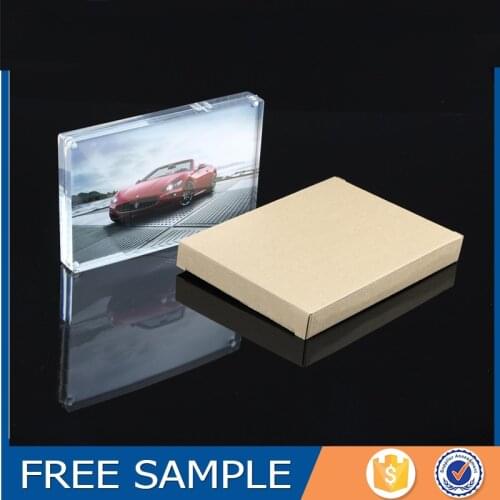 4x6 Wholesale Magnetic Acrylic Photo Frame, Acrylic Photo Picture Frame, Acrylic Photo Block Wholesale