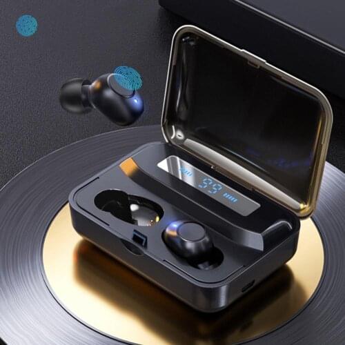 N26 Bluetooth 5.0 Earphone Smart-Touch In-ear Wireless Earbuds Large Capacity Battery Good Sound Quality No Delay Headset