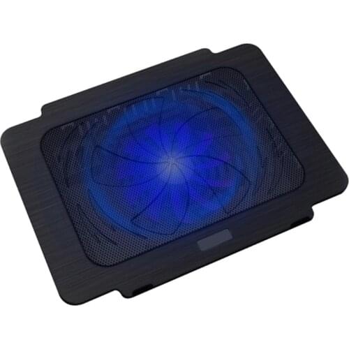 Laptop Cooler Cooling Pad Base Big Fan USB Stand For 14 Inch LED Light Notebook-PC Friend