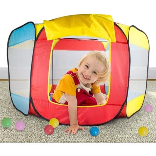 Baby Garden Playhouse Tent Children Indoor Outdoor Tent Toy Easy Folding Ocean Ball Pool Pit Kid Play House Child Ocean Ball Toy