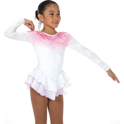 Nasinaya Figure Skating Dress Customized Competition Ice Skating Skirt for Girl Women Kids Patinaje Gymnastics Performance 346