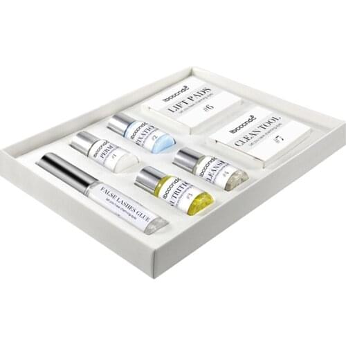 Eyelash Lifting Set - Eyelash Lamination Eyelash Glue, 7er / Set Mini Eyelashes