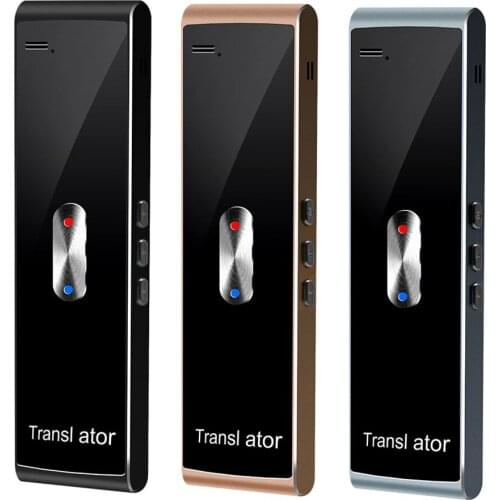 Portable Smart Voice Translator Upgrade Version for Learning Travel Business Meeting 3 in 1 voice Text Photo Language translator