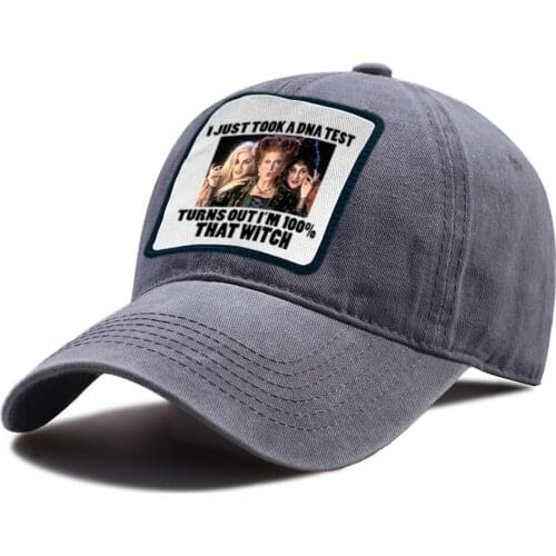 I Just Took A Dna Test Print Snapback Hat Unisex Cotton Riding Hats Hip Hop Casual Baseball Cap Summer Breathable Baseball Caps