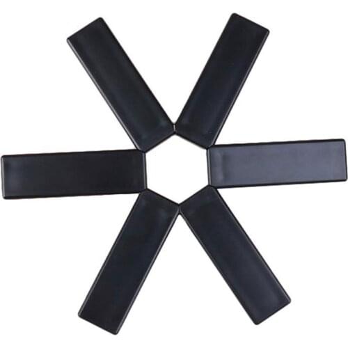 Heat Insulation Placemat Foldable Table Mat Flower-Shape Roller Coaster Cushion Pot Holder