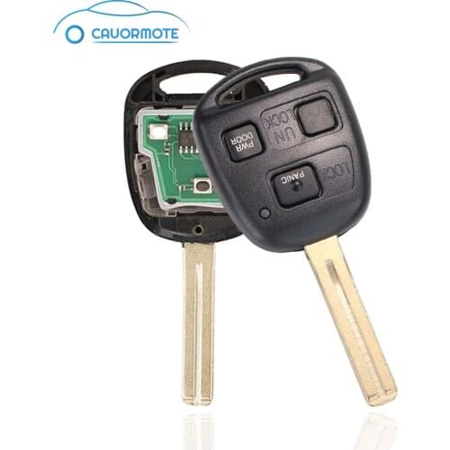 For Lexus RX400 RX350 RX330 Smart Remote Key 3 Buttons HYQ12BBT ID68 Electronic Chip Key Fob Central Locking Car Key Fob