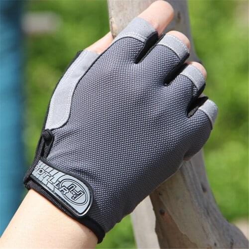 Cycling Gloves Summer Lightweight Breathable Comfortable Bike Gloves Half Finger Non Slip Unisex Gloves Outdoor Sports Equipment
