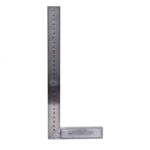 300mm Angle Square Ruler Tools Multifunctional Measuring Ruler Stainless Steel Right New