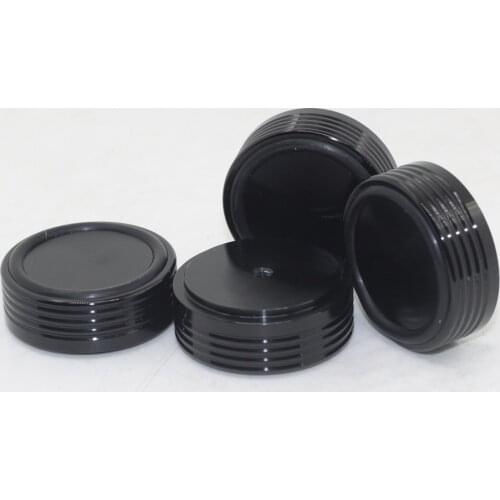 44 *17mm Audio Full Aluminum Alloy Feet Amplifier Feet Speaker Shock AbsorptionTripod Shock-Absorbing Foot Machine Feet 44mm