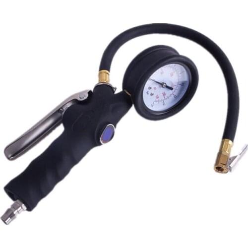 Analog Tire Pressure Monitor Car Motorcycle Pressure Gauge Auto Security Alarm Sensor Barometer High Sensitive Professional