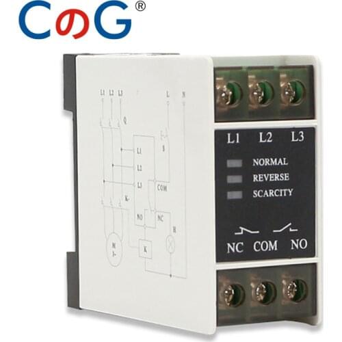 TG30S Power 3 Phase 220V~440V 50Hz/60Hz TL-2238 Failure Loss Protection Sequence Relay Electronic Protection Protect Relay