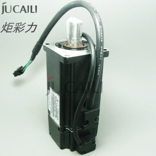Jucaili New Original printer motor Delta 220V 400W AC Servo Motor ECMA-C20604RS for Mutoh Roland mimaki printer with Keyway