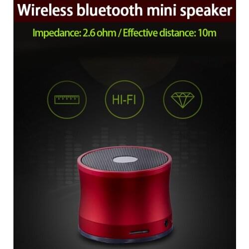 KYYSLB 3W A109 Mini Wireless Bluetooth Speaker Mobile Phone Super Subwoofer Small Speaker Outdoor Portable 3D Speaker