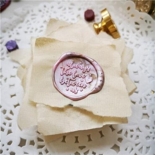 Always the love between us Retro brass Stamp Antique Sealing Wax Stamps Wedding Invitations Wax Seal Stamp
