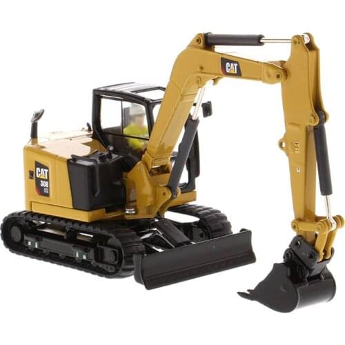 DM 85596 1:50 Cat 308 CR Next Generation Mini Hydraulic Excavator with Work Tools toy