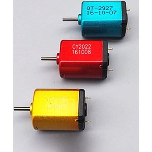 Mini 030 Carbon Brush Motor Color DC 1.5V 3.7V 5V 17800-59000RPM High Speed Competition Toy DC Motor Long Life