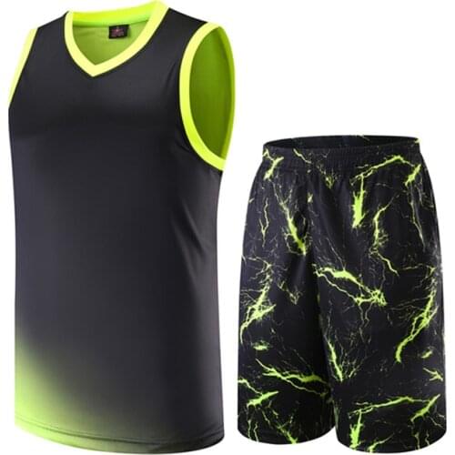 Men Throwback Basketball Jerseys Sets Blank Breathable Basketball Team Jersey Uniforms Training Suits For Match DIY Name Number