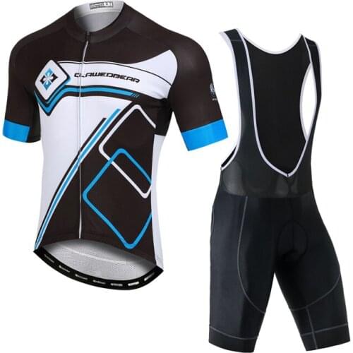 YOCENE New Arrival Shorts Sleeve Wear Gradient Print Bicycle Set Men Mountainbike Clothing Cycling Suit