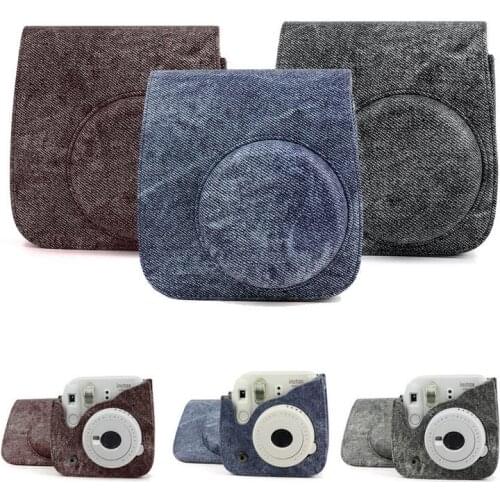 NEW Camera Bag Camera Case With Shoulder Strap Protective Case Pouch for Fujifilm Mini8/8+/9 PB-018