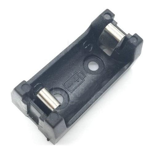 MasterFire 20pcs/lot ER14250 3V Plastic Battery Holder 1/2 AA Battery Storage Box CR2 Batteries Case For Soldering connecting