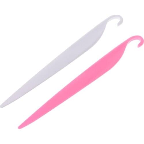 1Pc Plastic Cake Stripping Knife Cake Scraper Easy Operate Cutter Butter Spreade