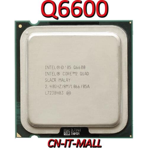 Intel Core Q6600 CPU 2.4G 8M 4 Core 4 Thread LGA775 Processor